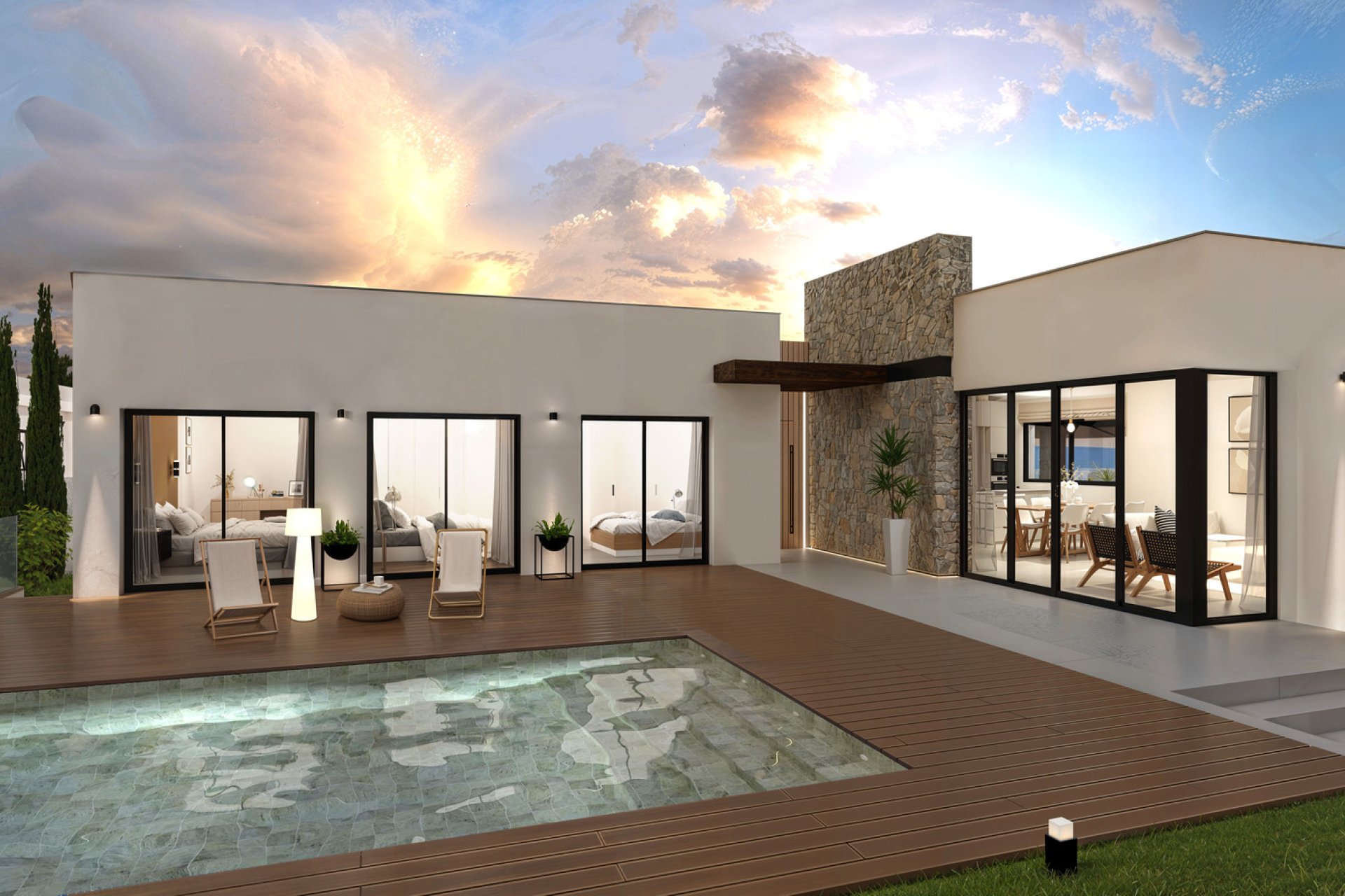 New Build - Detached House / Villa -
Torre Pacheco - Santa Rosalía