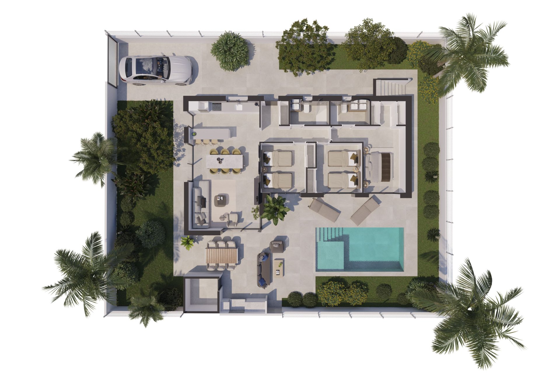 New Build - detached -
Polop