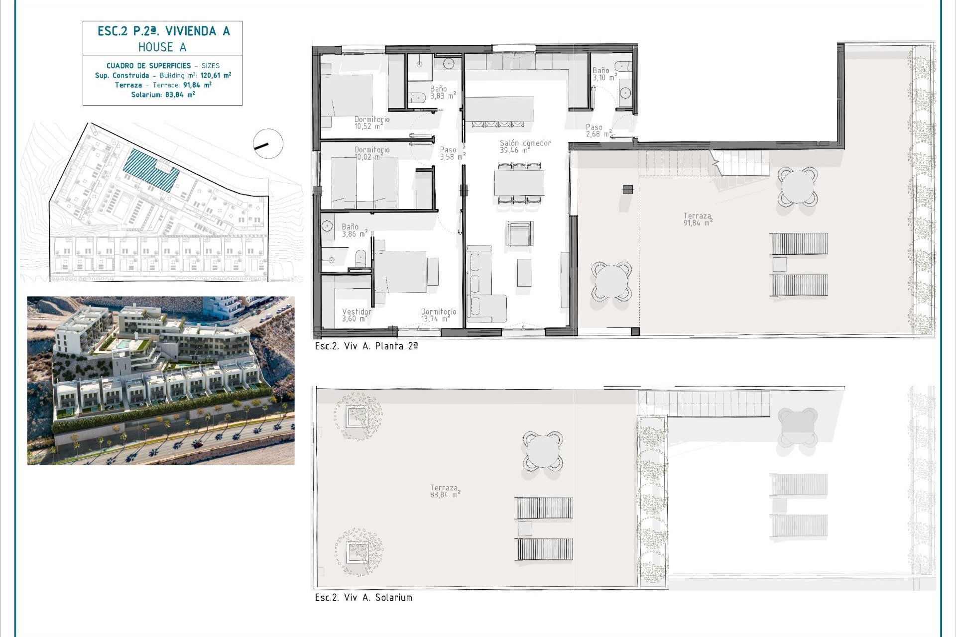 New Build - Penthouse -
Aguilas - Playa del Hornillo