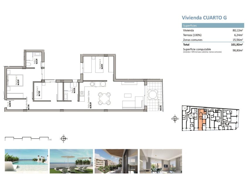 New Build - Penthouse -
Guardamar del Segura - Pueblo