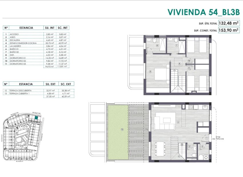 New Build - Penthouse -
Monforte del Cid - Alenda Golf