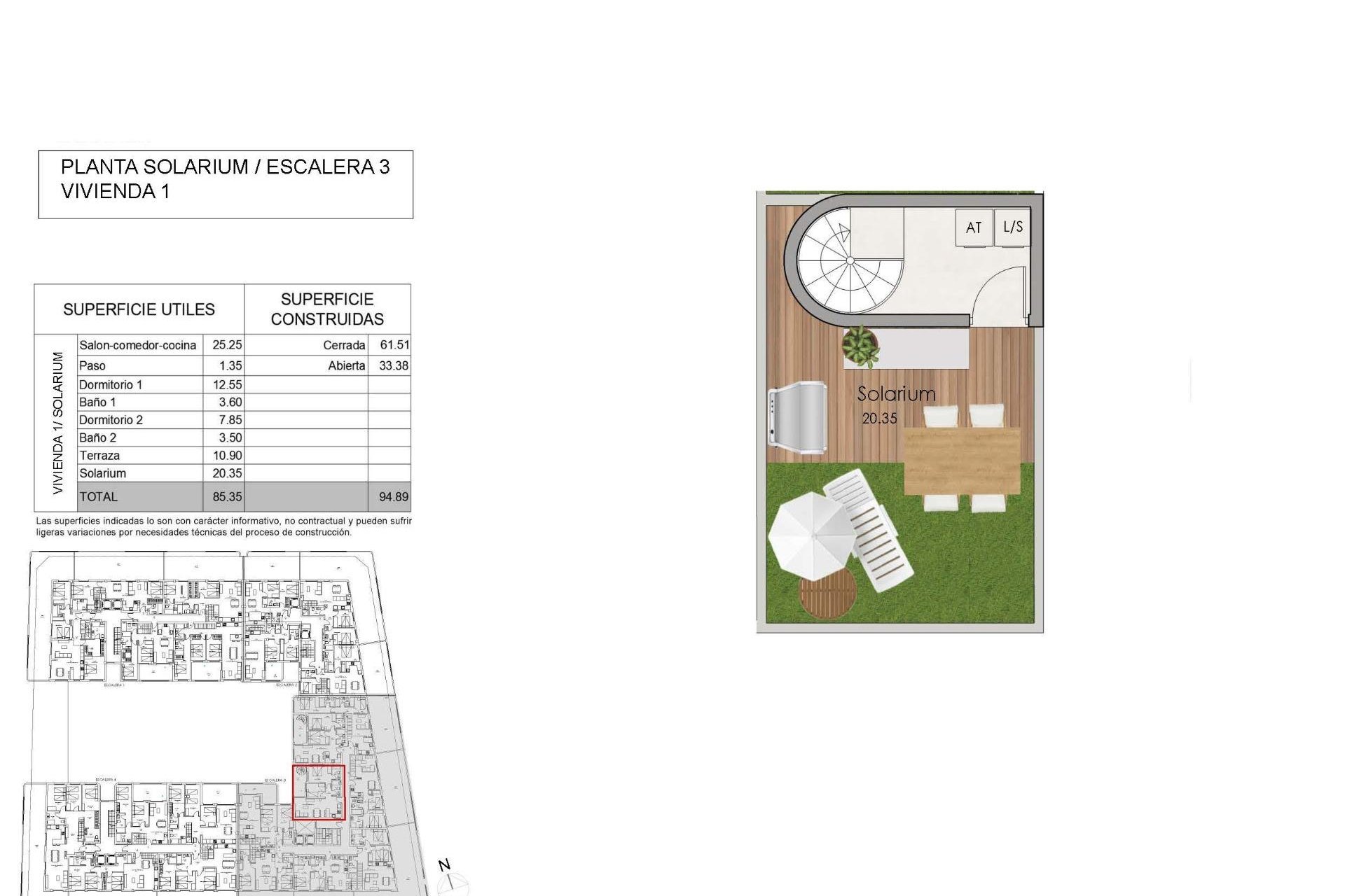 New Build - Penthouse -
Santa Pola - Estacion de autobuses