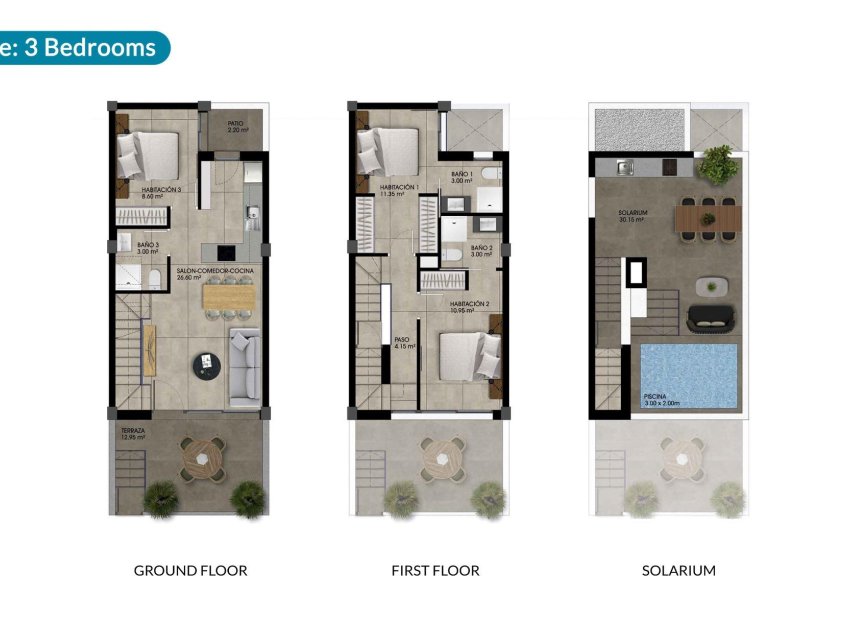 New Build - Town House -
Dolores - Sector 2