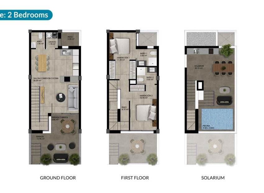 New Build - Town House -
Dolores - Sector 2