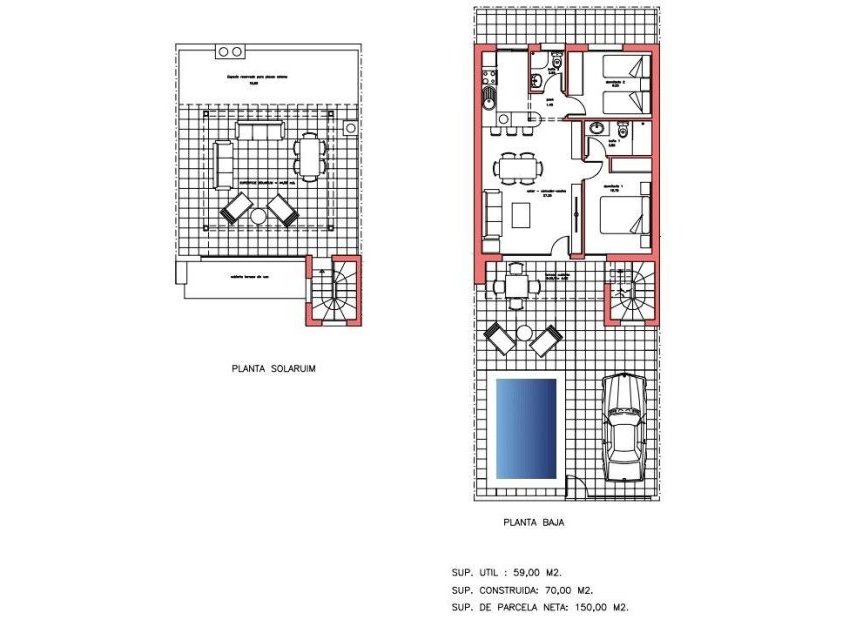 New Build - Town House -
Fuente Álamo - La Pinilla