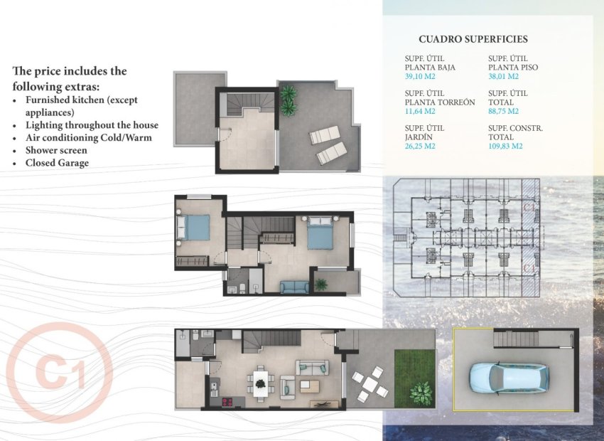 New Build - Town House -
La Manga del Mar Menor - La Manga