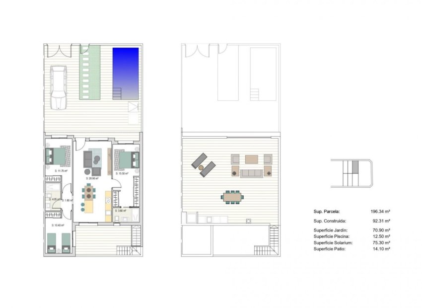 New Build - Town House -
San Javier - Parque del doce