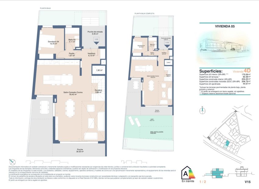 New Build - Town House -
San Juan Alicante - Cabo de las Huertas