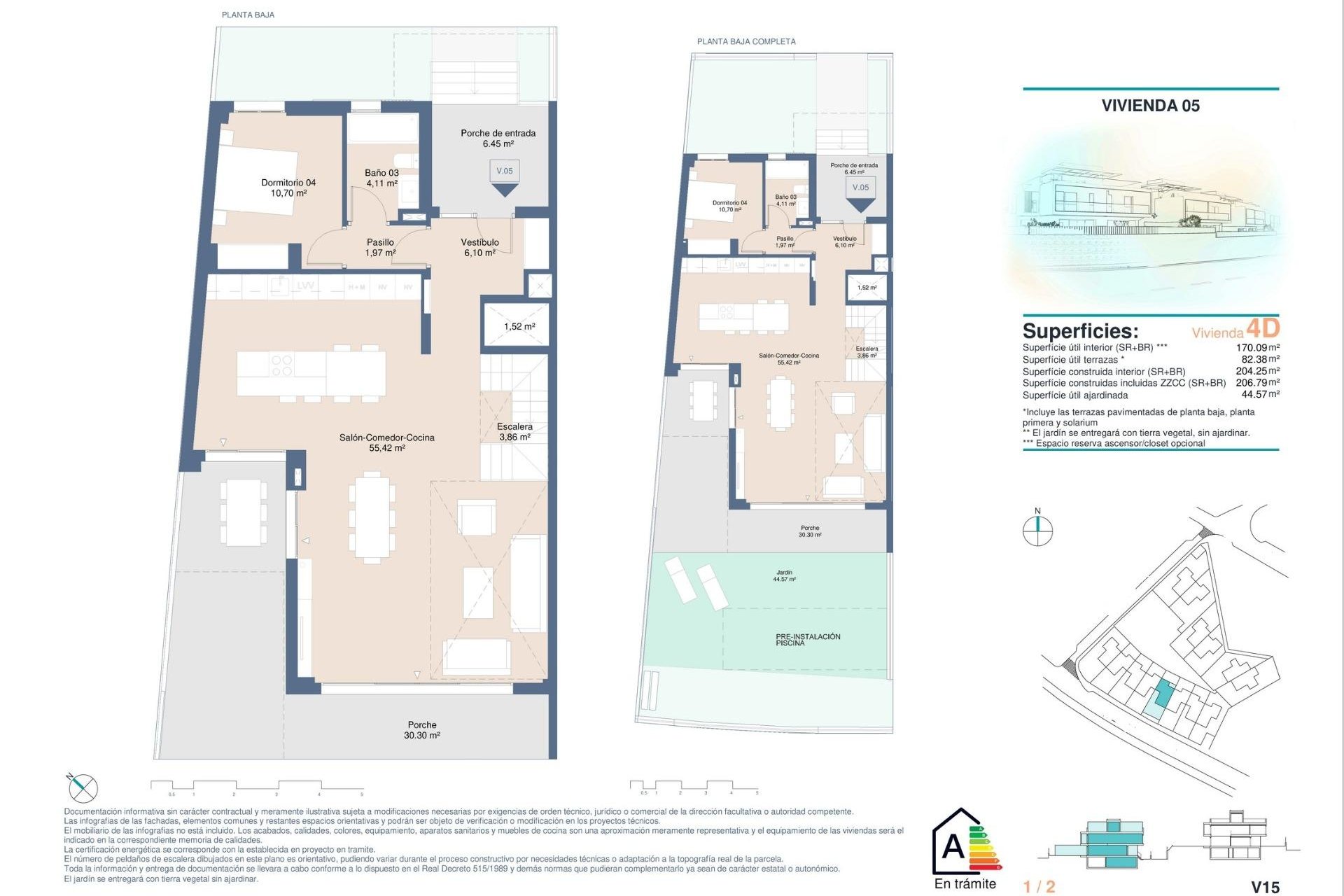New Build - Town House -
San Juan Alicante - Cabo de las Huertas
