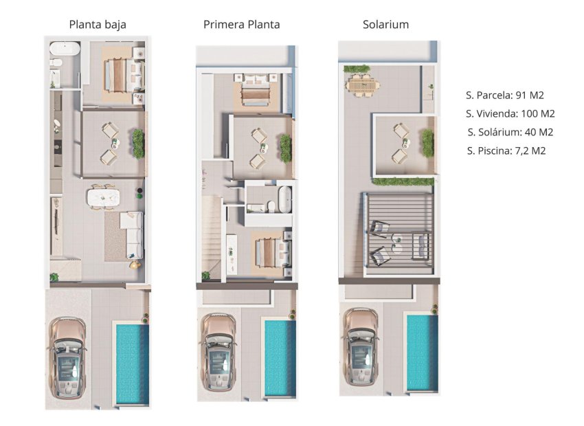 New Build - Town House -
San Pedro del Pinatar - Pueblo