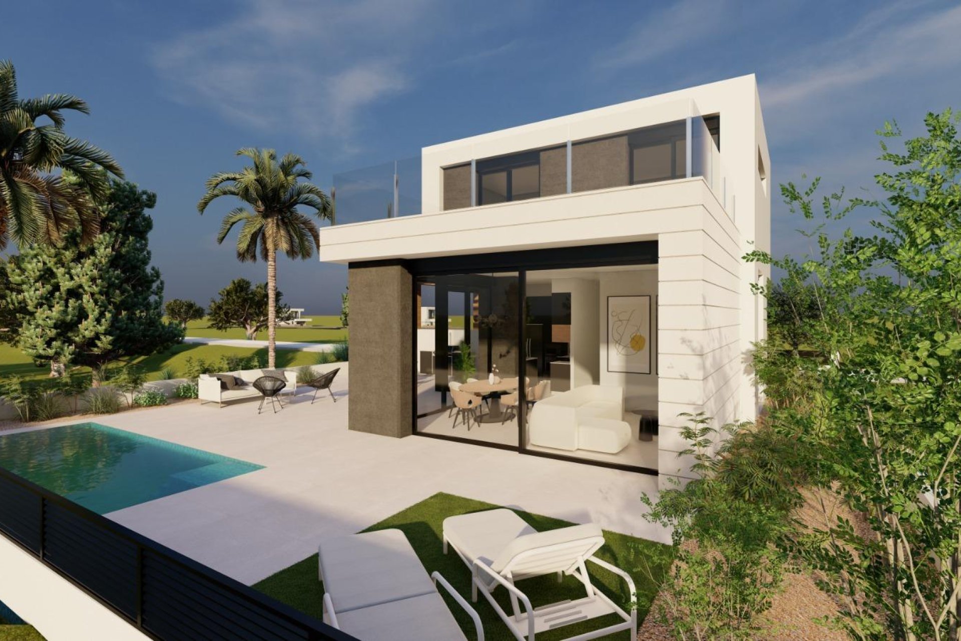 New Build - Villa -
Pilar de la Horadada - Lo Romero Golf