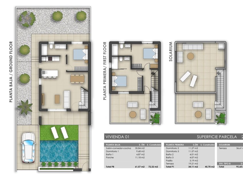 New Build - Villa -
Pilar de la Horadada - Polideportivo