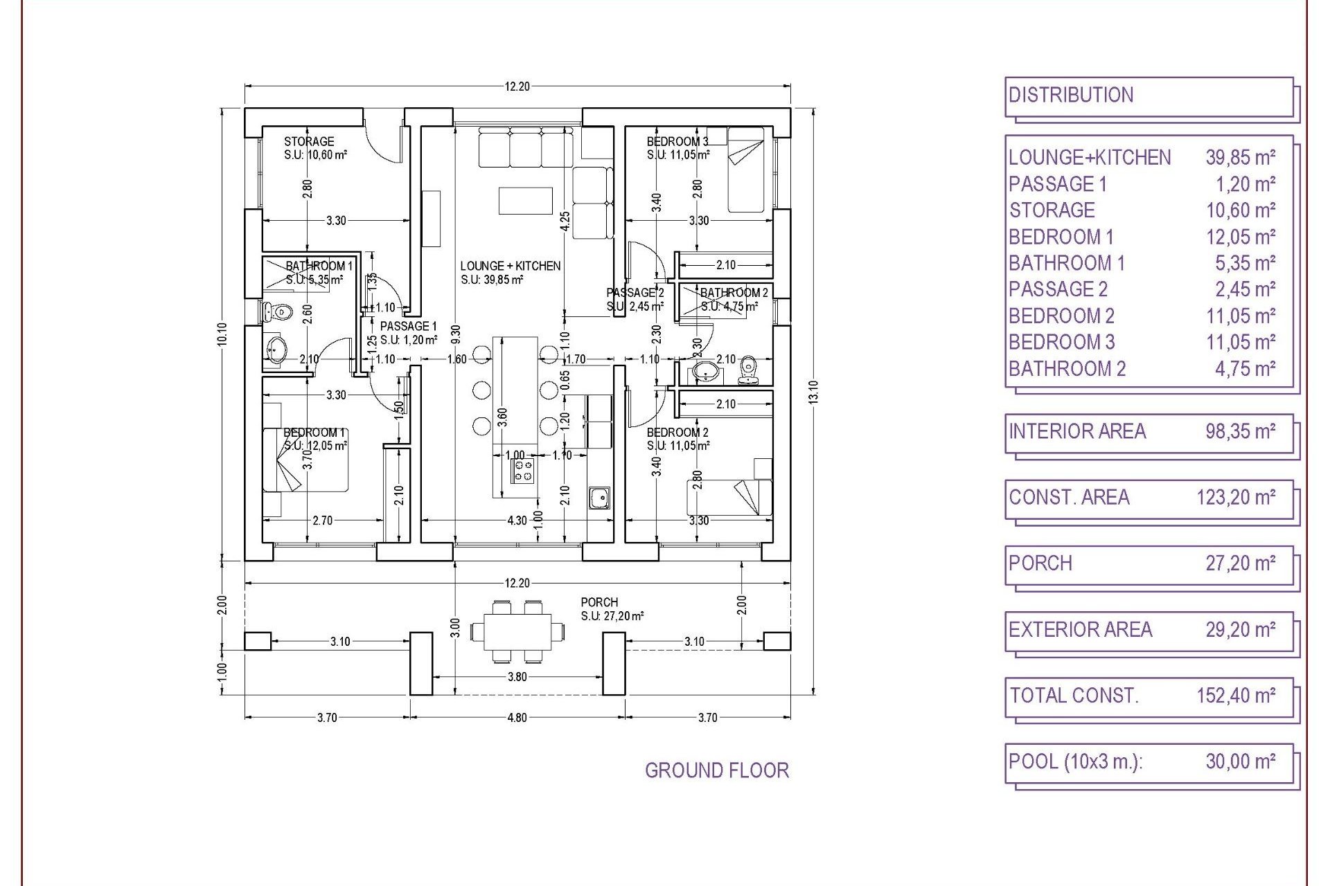 New Build - Villa -
Pinoso - Lel