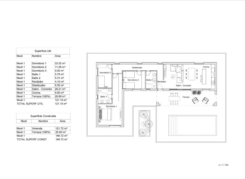 New Build - Villa -
Pinoso - Lel