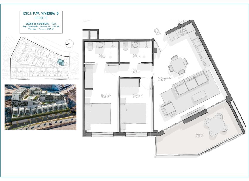 Nieuwbouw Woningen - Appartement -
Aguilas - El Hornillo