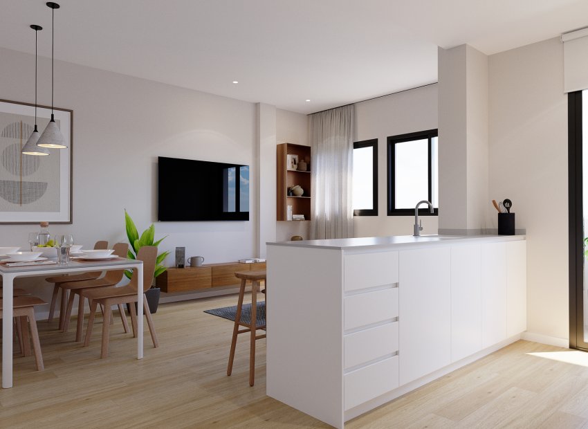 Nieuwbouw Woningen - Appartement -
Algorfa