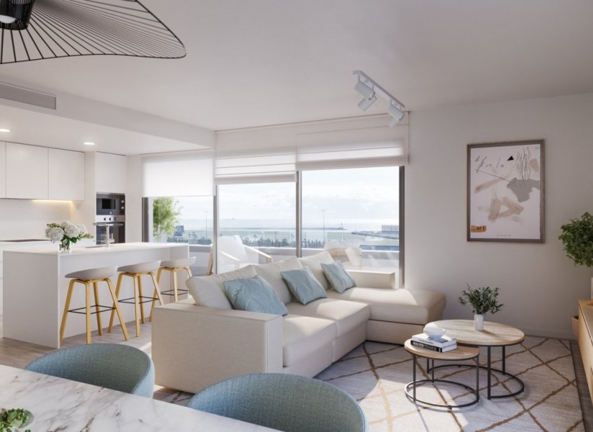 Nieuwbouw Woningen - Appartement -
Alicante - Benalua