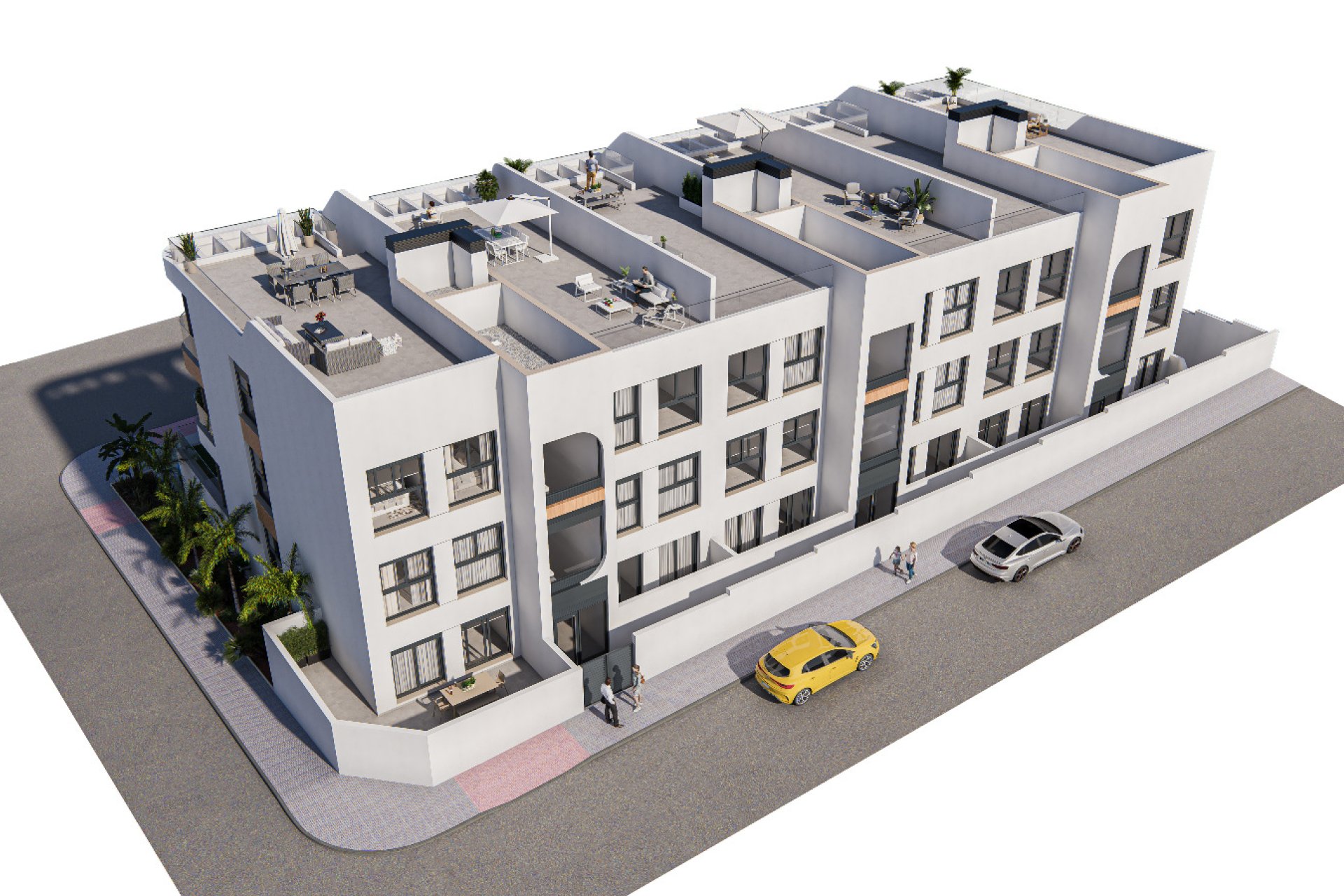 Nieuwbouw Woningen - Appartement - Begane grond -
Benijofar