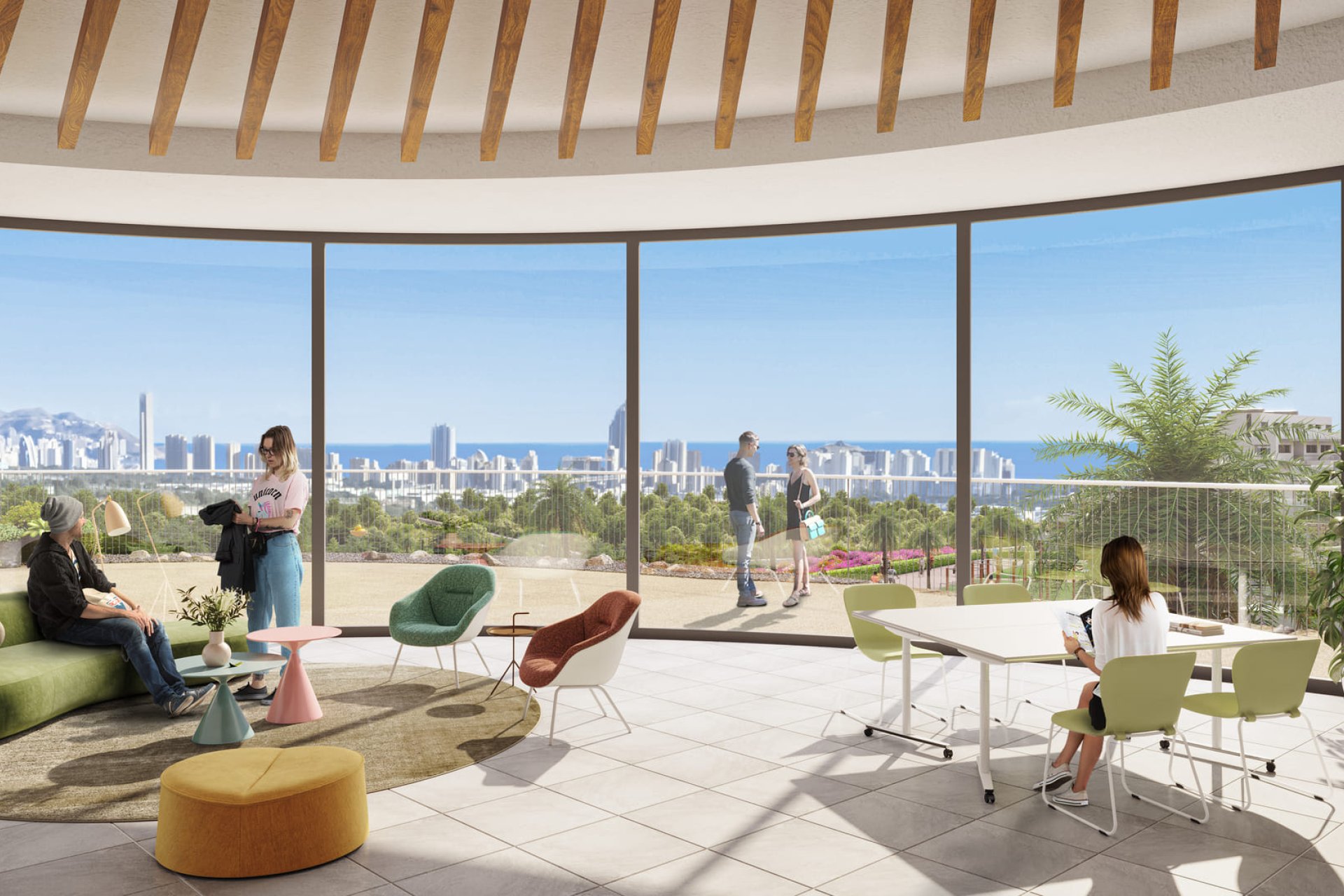 Nieuwbouw Woningen - Appartement - Begane grond -
Finestrat