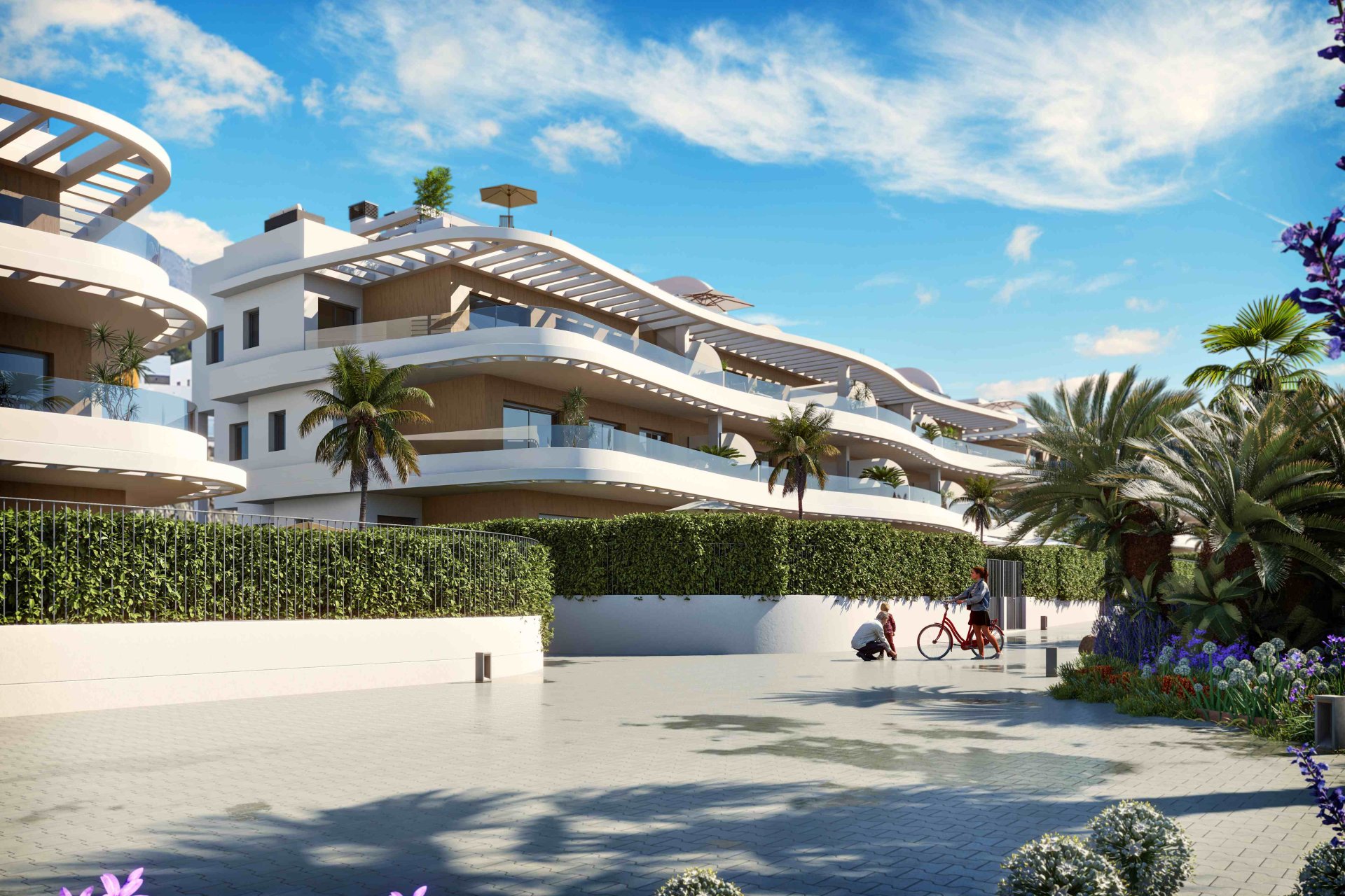Nieuwbouw Woningen - Appartement - Begane grond -
Finestrat