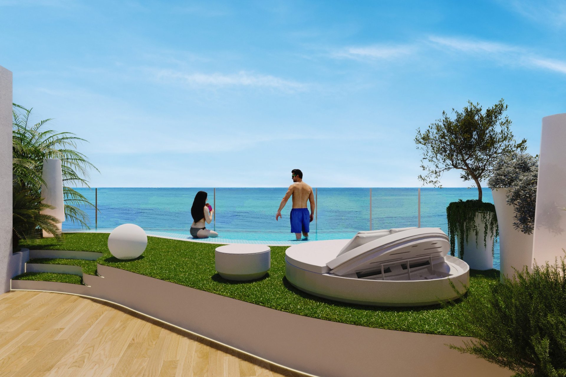 Nieuwbouw Woningen - Appartement - Begane grond -
La Manga del Mar Menor - La Manga Del Mar Menor