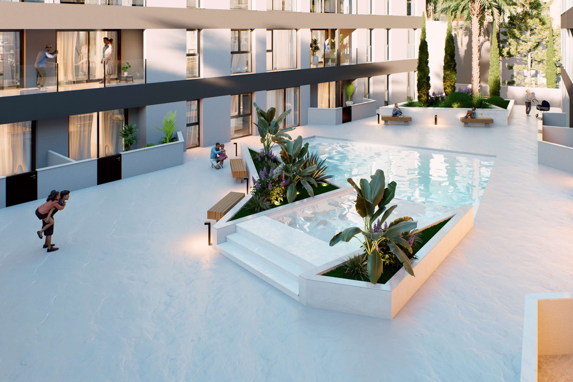 Nieuwbouw Woningen - Appartement - Begane grond -
Lo Pagán