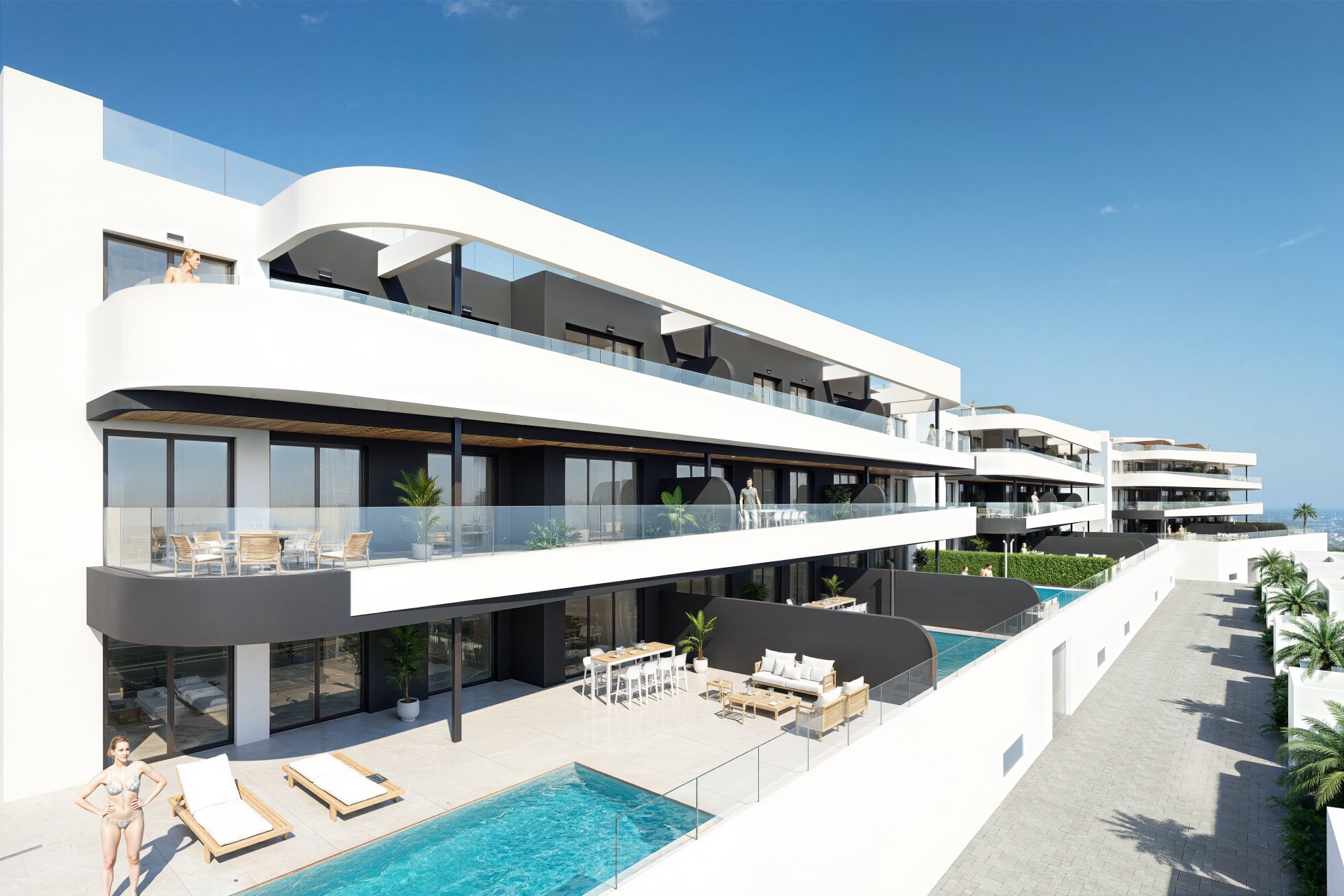 Nieuwbouw Woningen - Appartement - Begane grond -
Los Alcazares - Los Alcázares