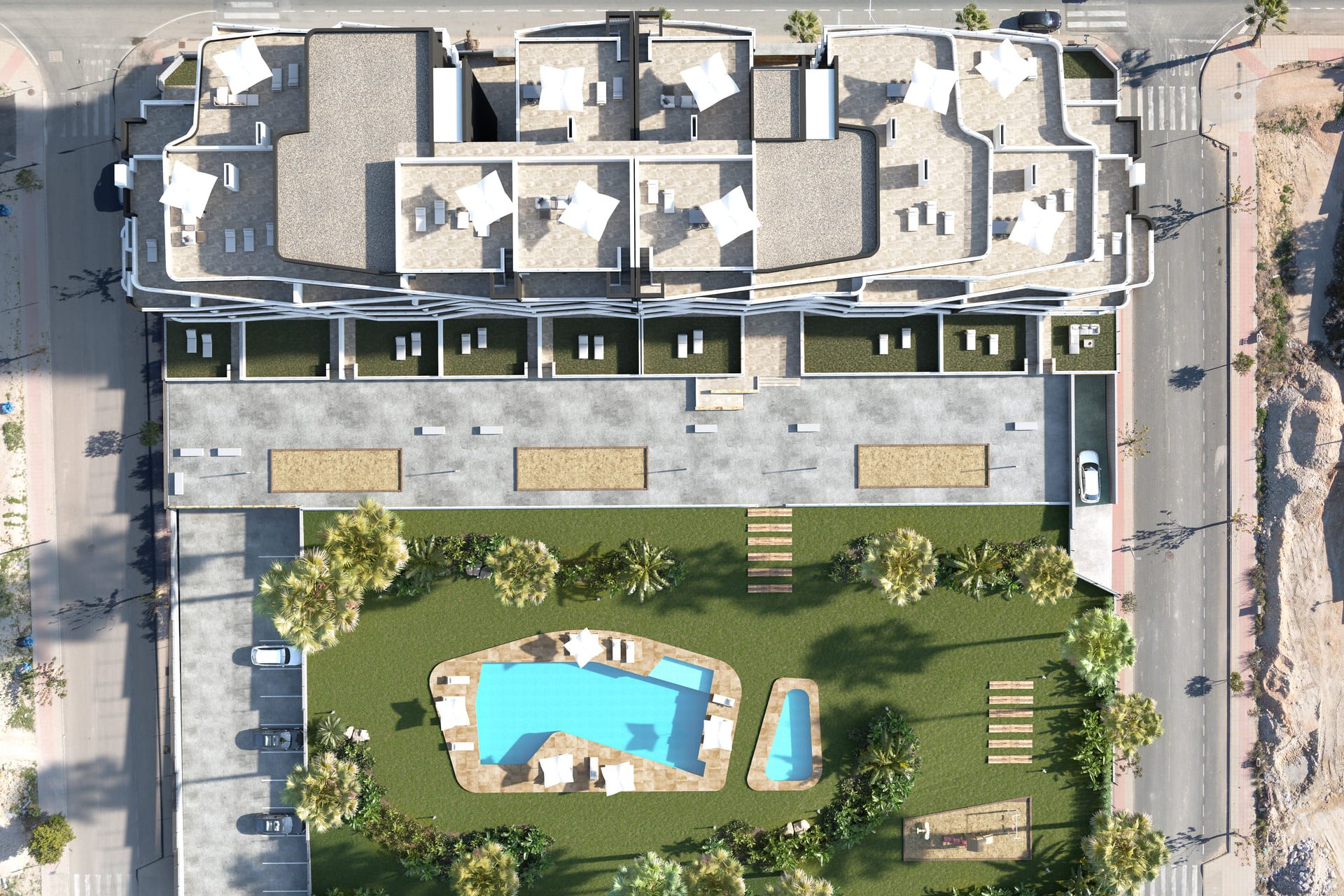Nieuwbouw Woningen - Appartement - Begane grond -
San Miguel de Salinas