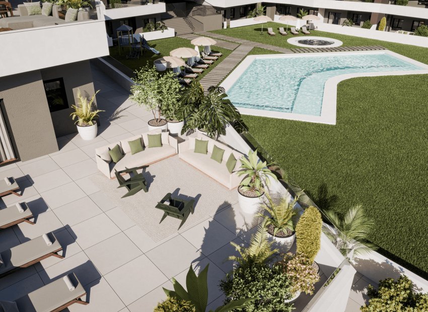 Nieuwbouw Woningen - Appartement - Begane grond -
San Miguel de Salinas