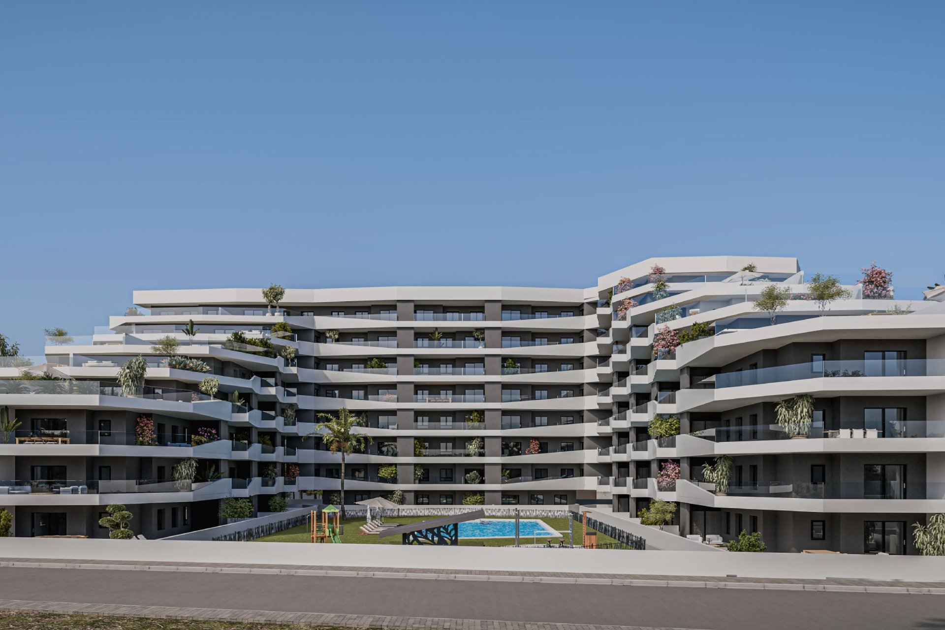 Nieuwbouw Woningen - Appartement - Begane grond -
San Miguel de Salinas