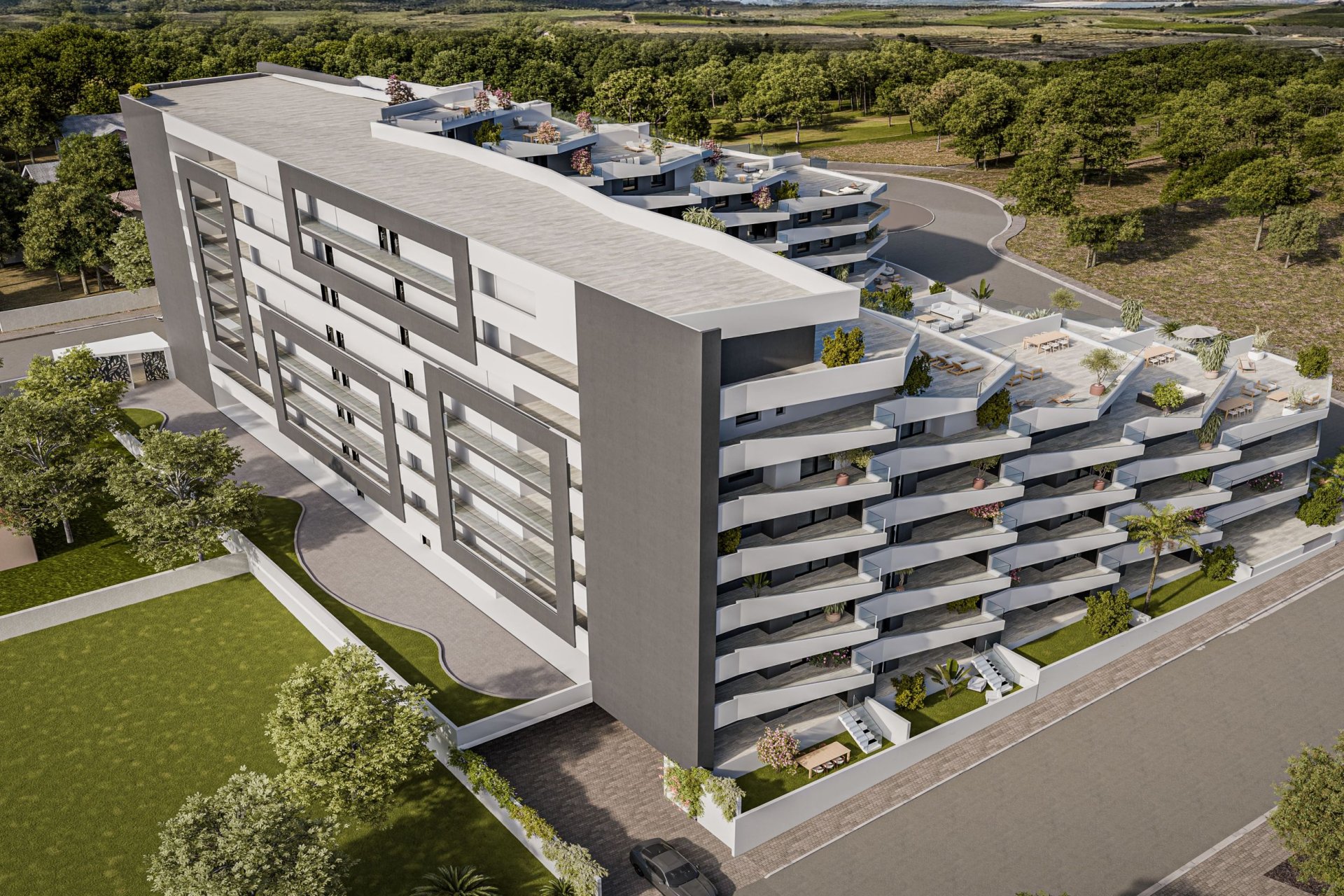 Nieuwbouw Woningen - Appartement - Begane grond -
San Miguel de Salinas
