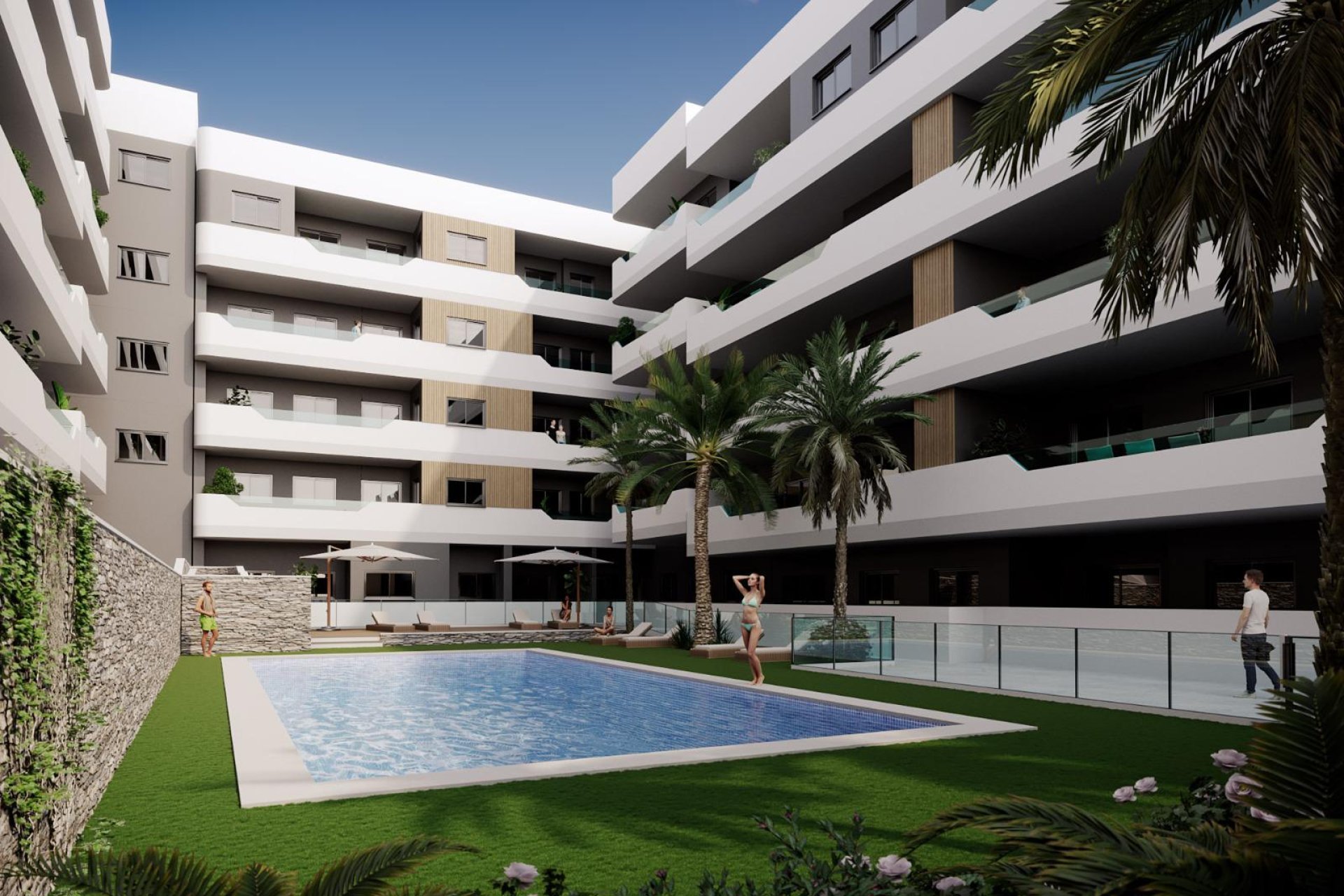 Nieuwbouw Woningen - Appartement - Begane grond -
Santa Pola