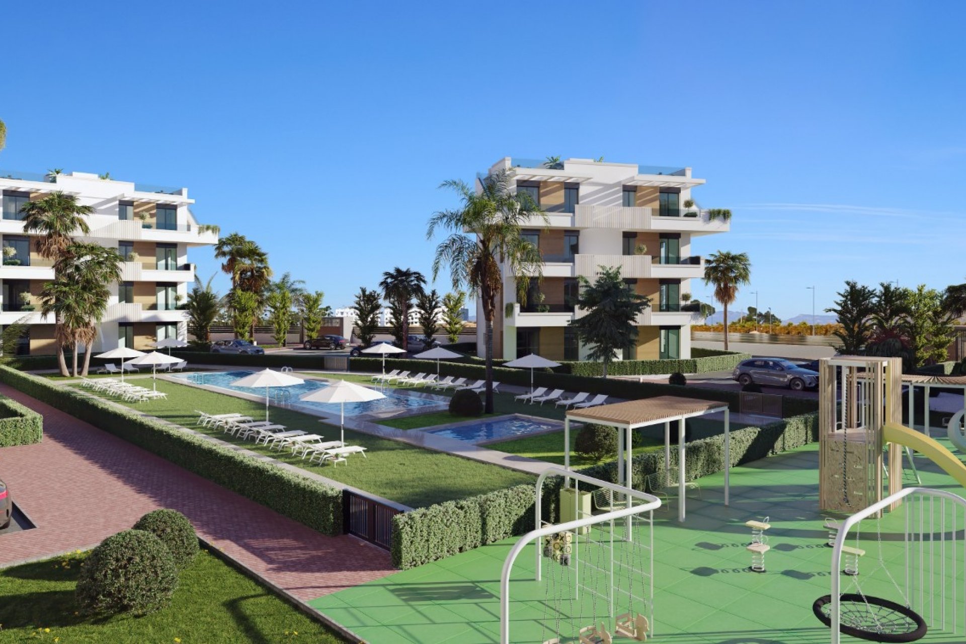 Nieuwbouw Woningen - Appartement - Begane grond -
Torre Pacheco - Santa Rosalía