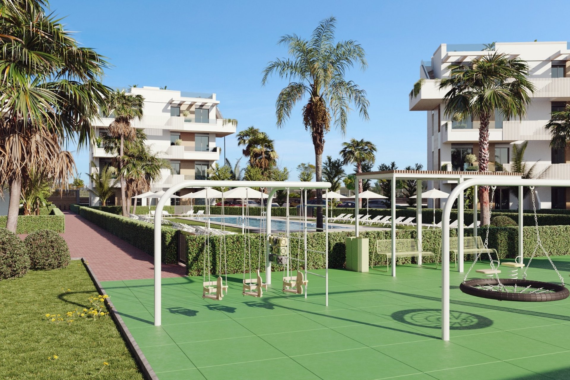 Nieuwbouw Woningen - Appartement - Begane grond -
Torre Pacheco - Santa Rosalía