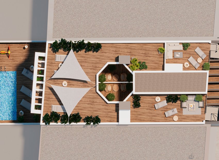 Nieuwbouw Woningen - Appartement - Begane grond -
Torrevieja