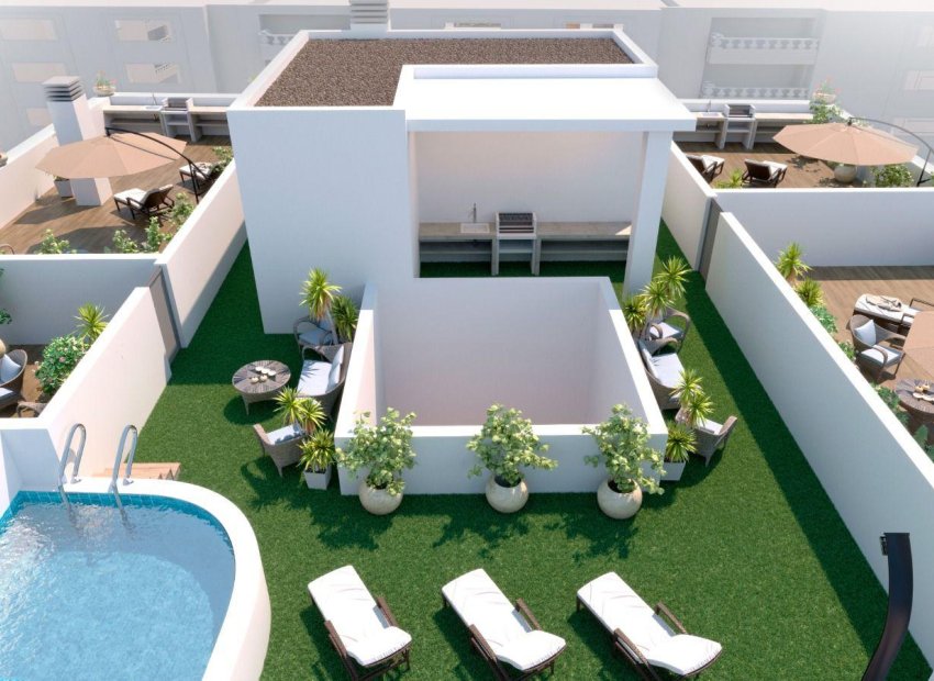 Nieuwbouw Woningen - Appartement - Begane grond -
Torrevieja