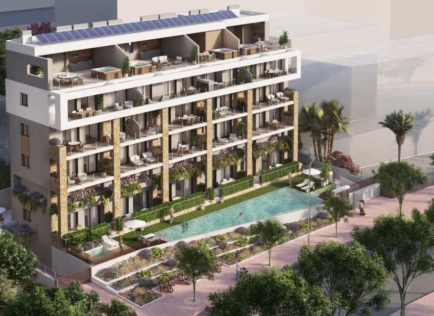 Nieuwbouw Woningen - Appartement - Begane grond -
Villajoyosa