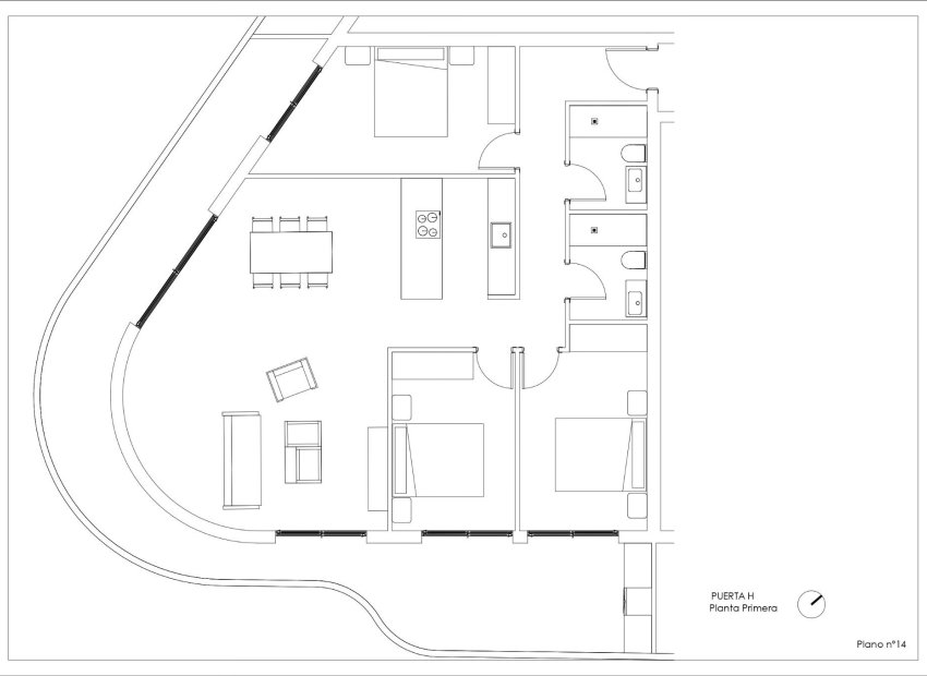 Nieuwbouw Woningen - Appartement -
Calpe - Arenal Bol