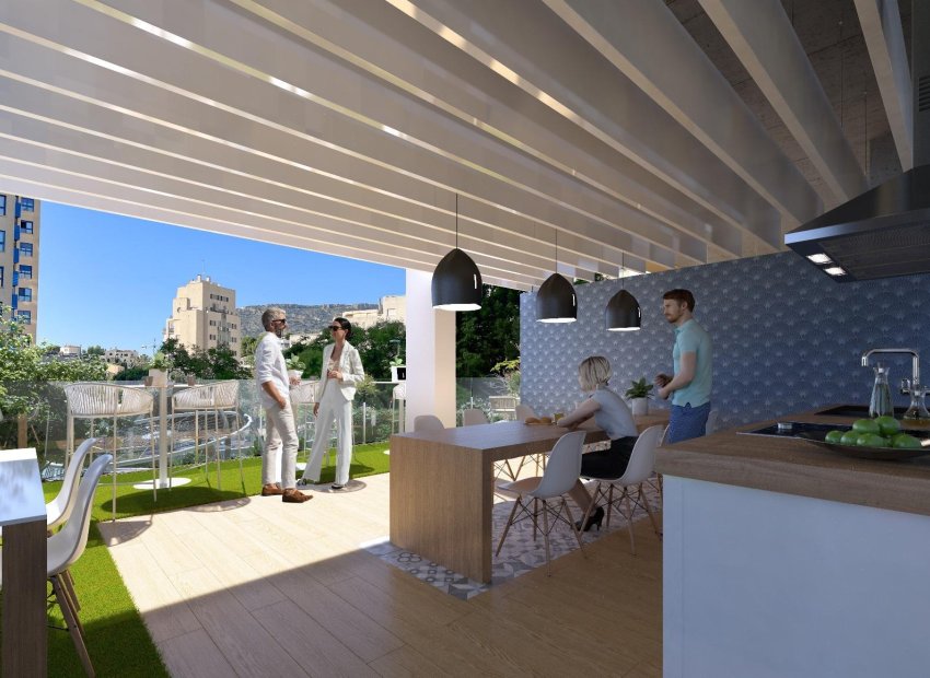 Nieuwbouw Woningen - Appartement -
Calpe - Manzanera