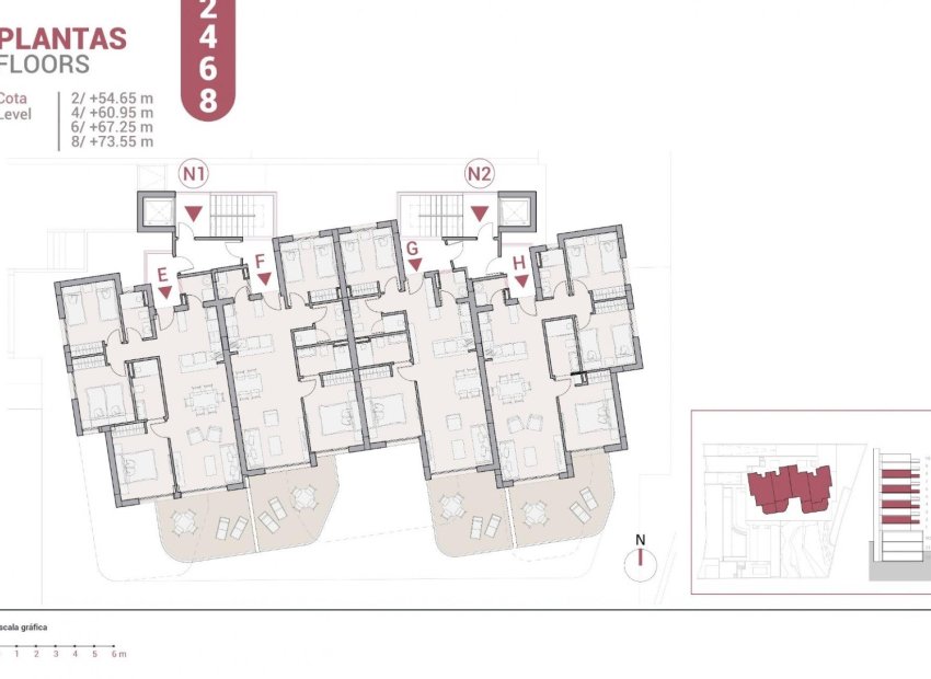 Nieuwbouw Woningen - Appartement -
Calpe - Manzanera