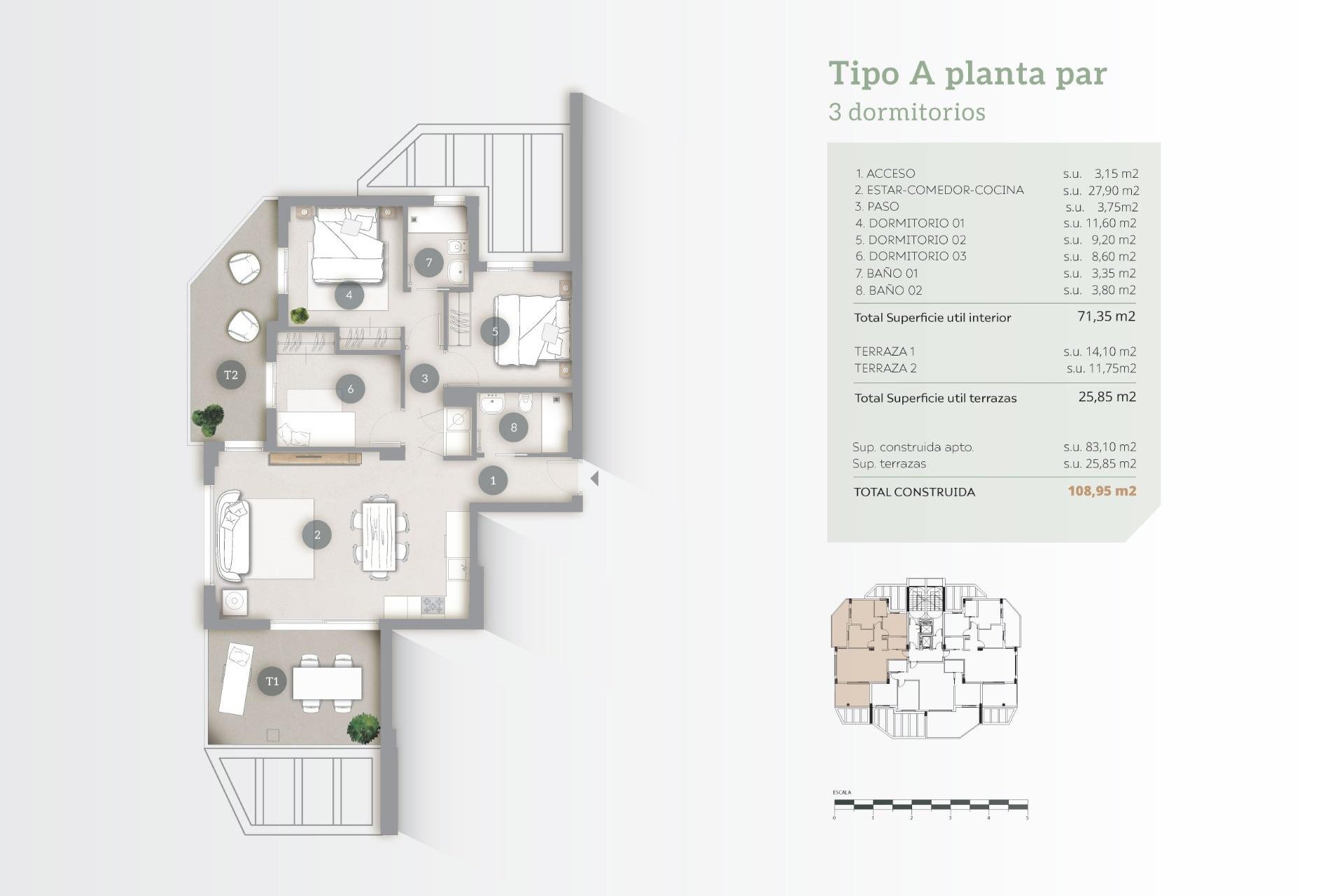 Nieuwbouw Woningen - Appartement -
Calpe - Playa Cantal Roig