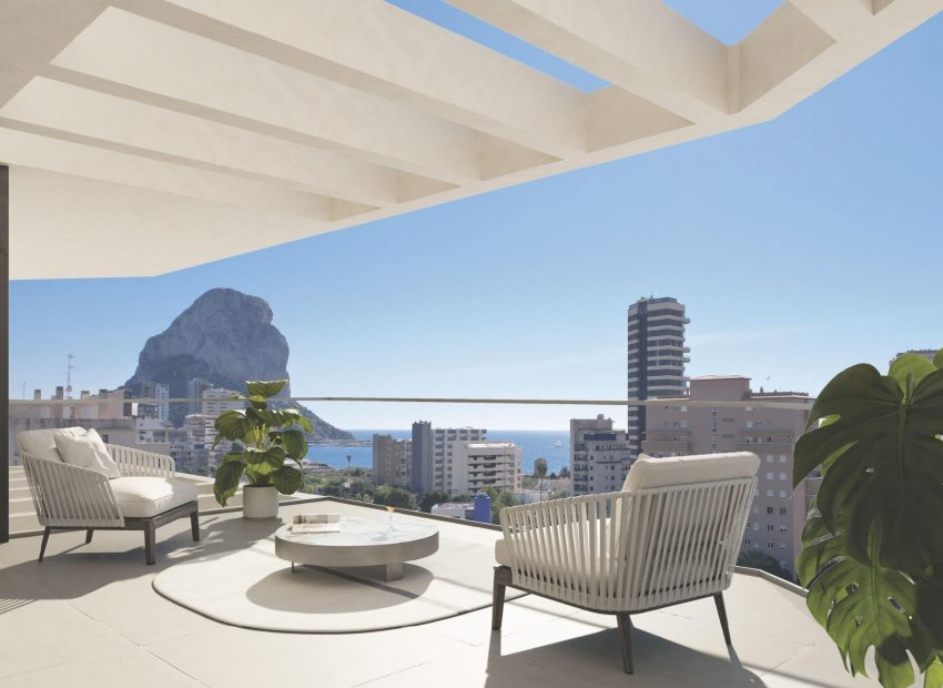 Nieuwbouw Woningen - Appartement -
Calpe - Playa Cantal Roig