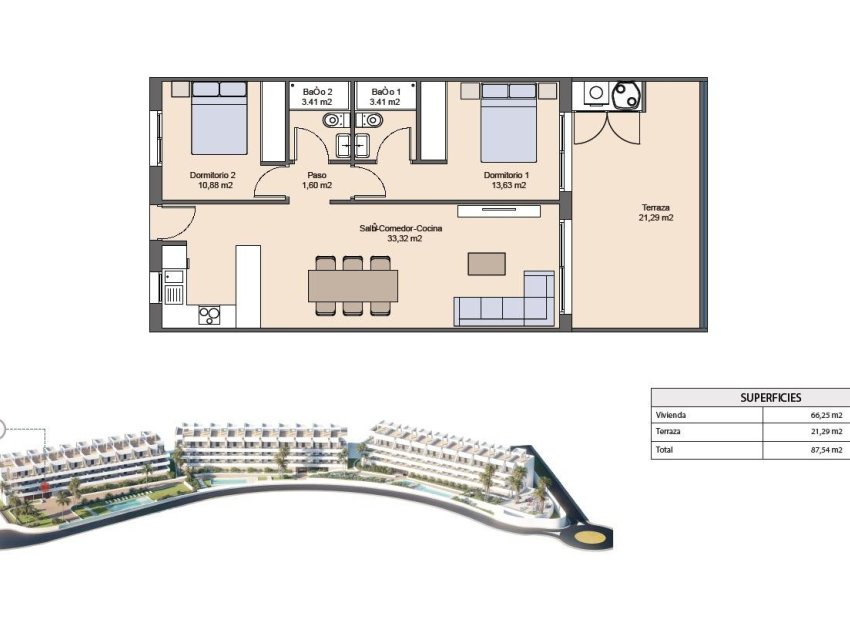 Nieuwbouw Woningen - Appartement -
Finestrat - Balcón De Finestrat