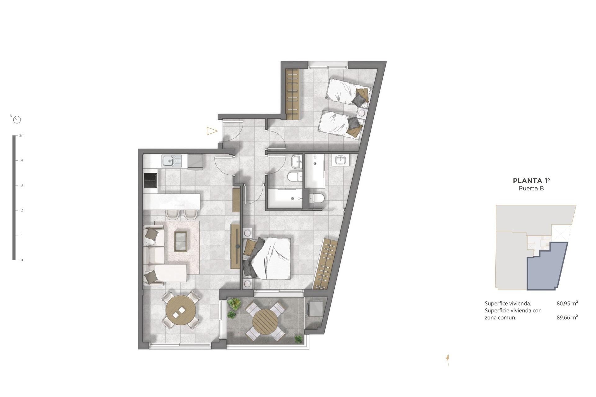 Nieuwbouw Woningen - Appartement -
Guardamar del Segura - Pueblo
