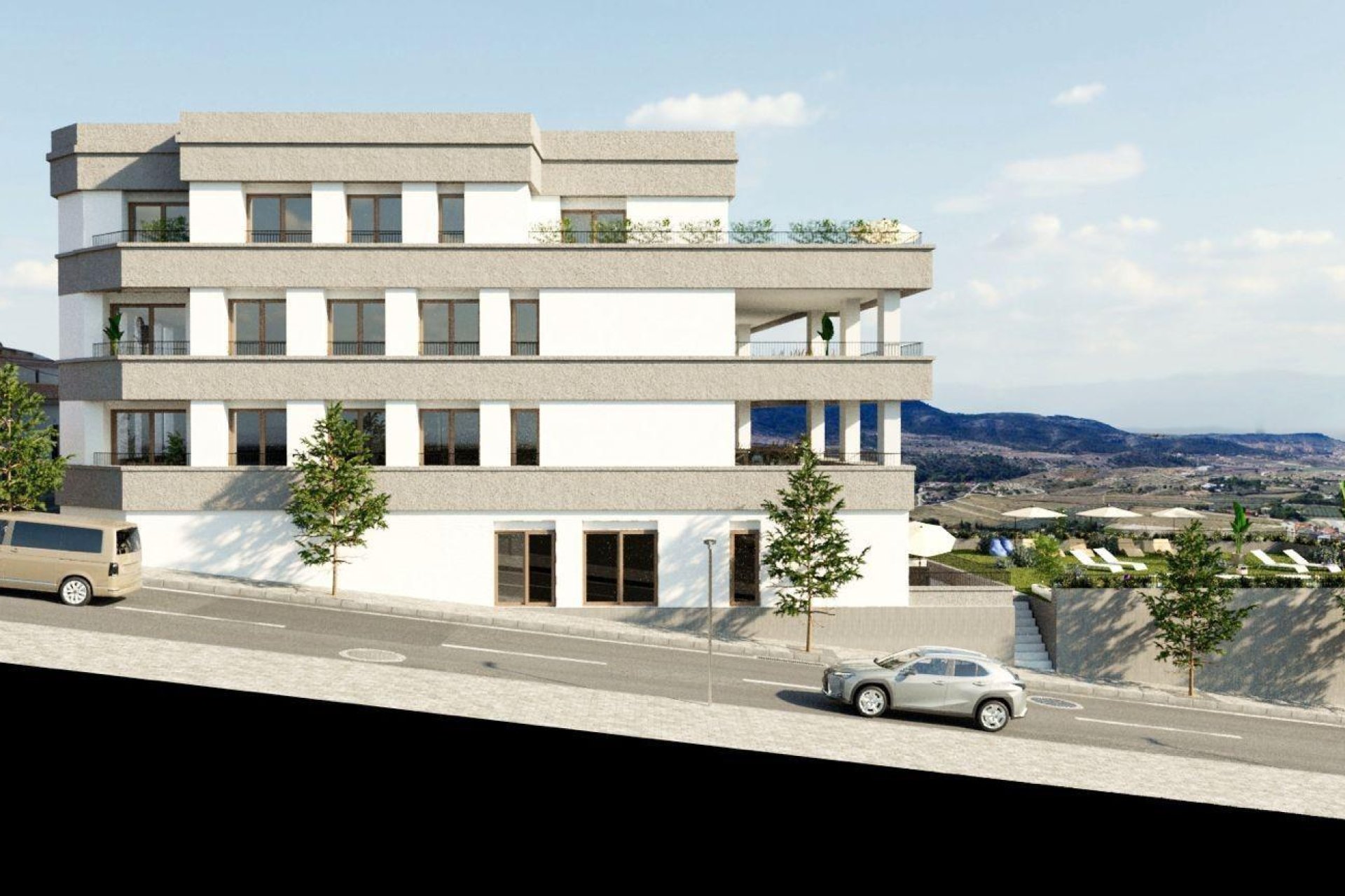 Nieuwbouw Woningen - Appartement -
Hondón de las Nieves - Pueblo