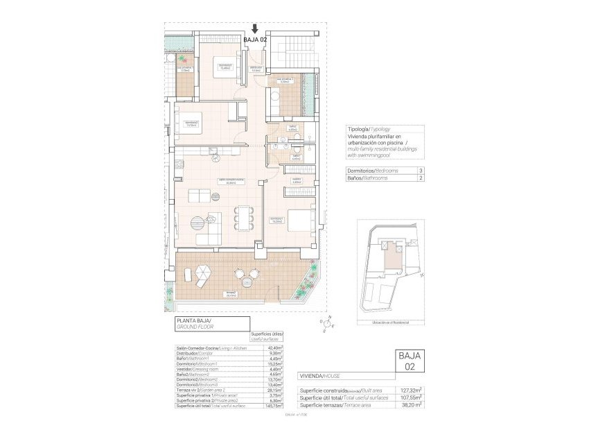 Nieuwbouw Woningen - Appartement -
Hondón de las Nieves - Pueblo