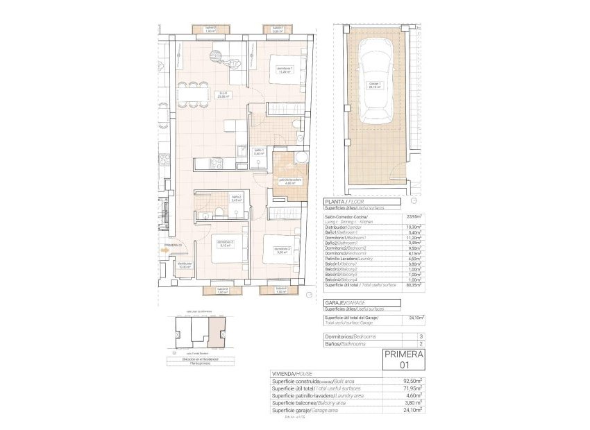 Nieuwbouw Woningen - Appartement -
Hondón de las Nieves - Pueblo