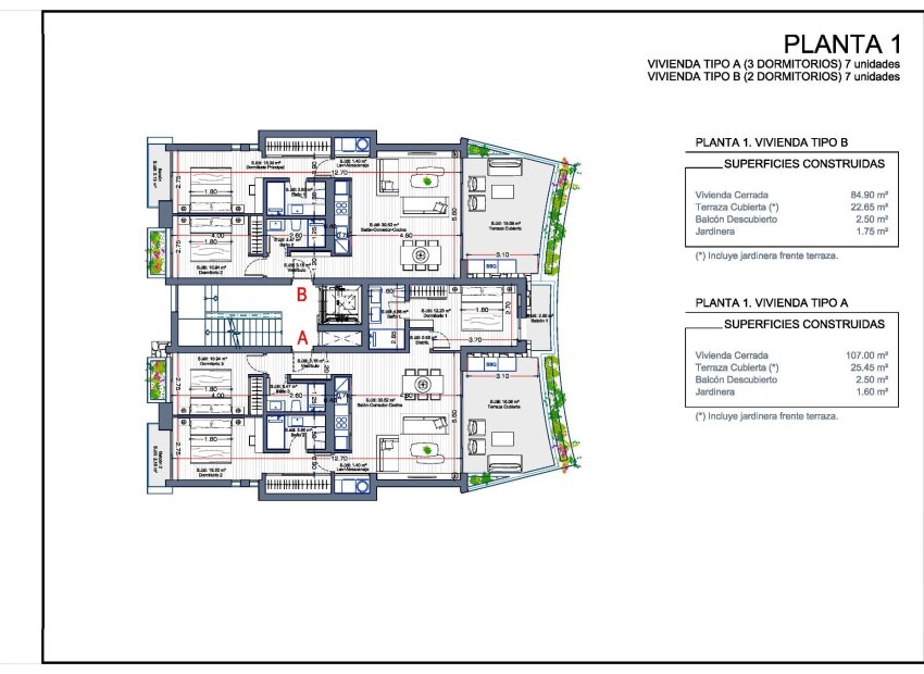 Nieuwbouw Woningen - Appartement -
La Manga Club - Las Orquídeas