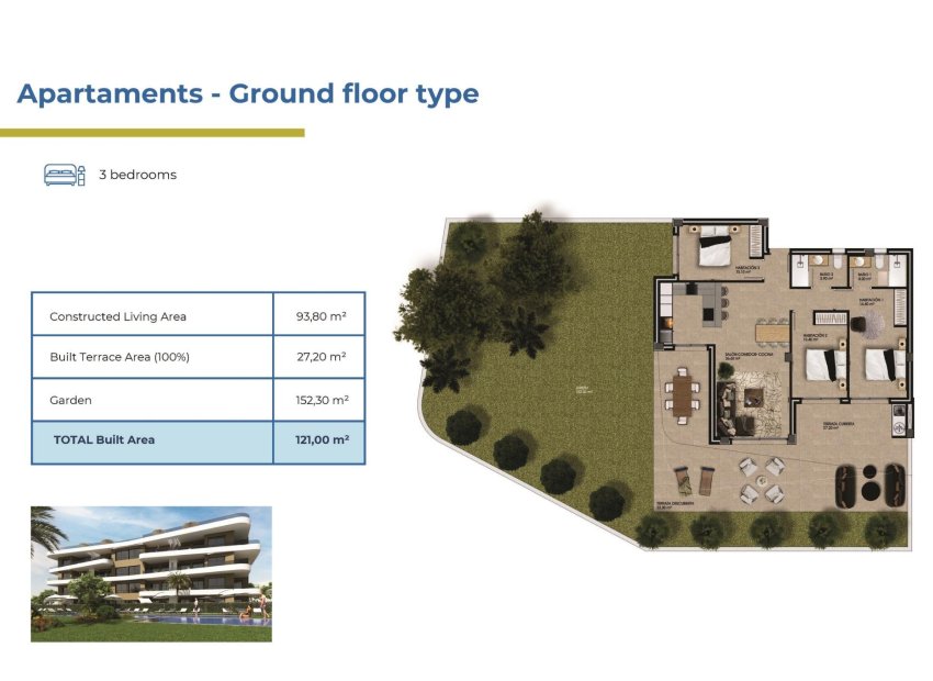 Nieuwbouw Woningen - Appartement -
Orihuela Costa - La Ciñuelica