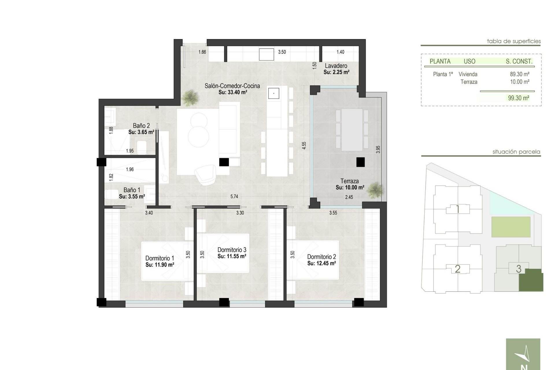 Nieuwbouw Woningen - Appartement -
San Pedro del Pinatar - Centro